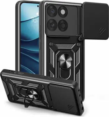Mbështjellës Tech-Protect CamShield Pro për Motorola Edge 60 Fusion, i zi
