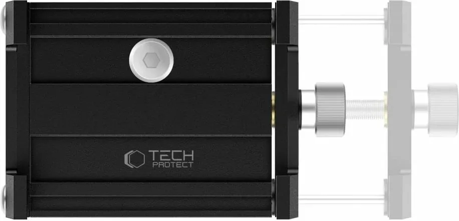 Mbështjellës Tech-Protect V4 për timon biçiklete, për celular, Alumini, i zi - 6