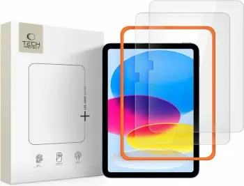 Mbrojtës ekrani xhami Tech-Protect Easy Set+, për iPad 10.9" (2022) / iPad 11" (2025), 2 copë