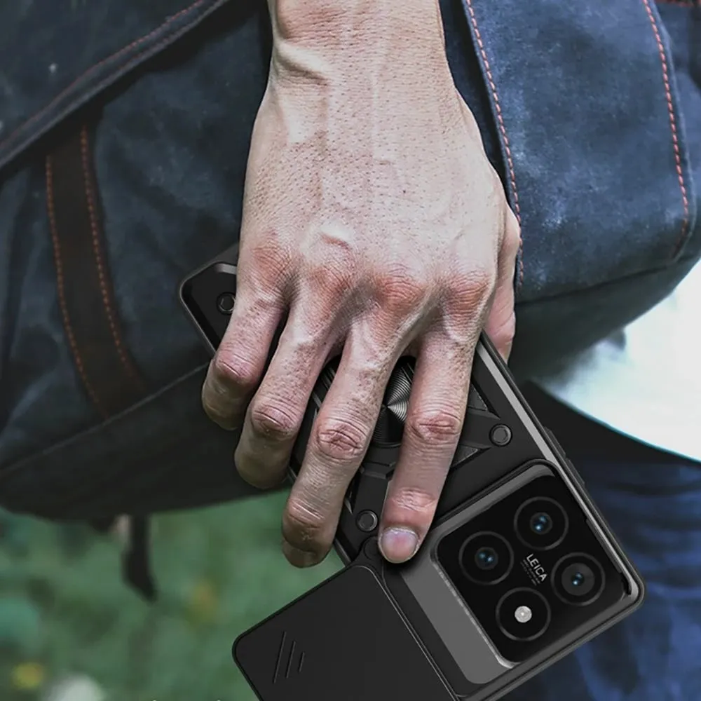 Mbështjellës Tech-Protect CamShield Pro për Xiaomi 14T Pro, e zezë - 2