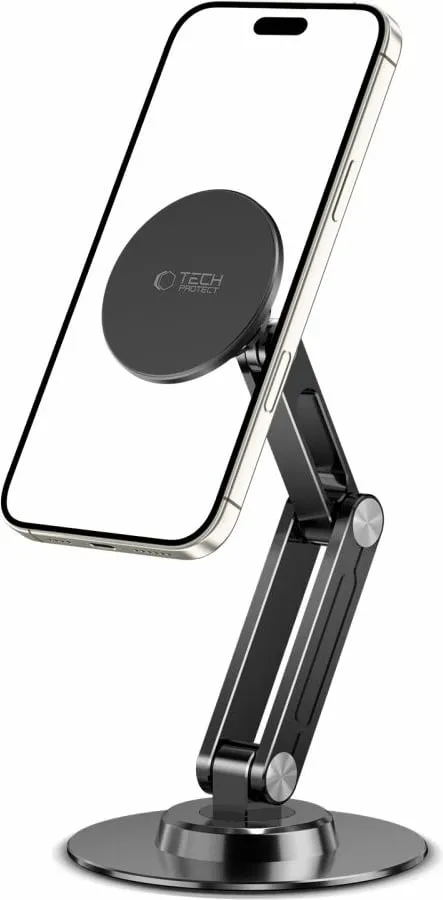 Mbajtës tavoline për celular Tech-Protect DPT100 me magnet MagSafe, i zi - 2