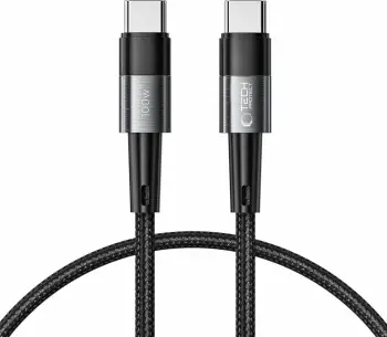 Kabllo USB-C/USB-C Tech-Protect UltraBoost 0.25m, 100W, Gri