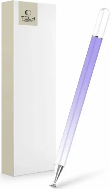 Laps digjital Tech-Protect Ombre Stylus Sky, për ekran me prekje, me maja zëvendësuese, vjollcë