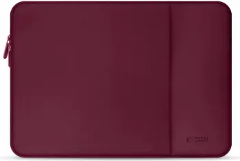 Mbështjellës laptopi Tech-Protect Neoprene 15-16 inç, Kuq e errët