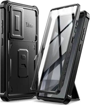 Mbështjellës Tech-Protect Kevlar Cam+ për Samsung Galaxy S24 Ultra, i zi