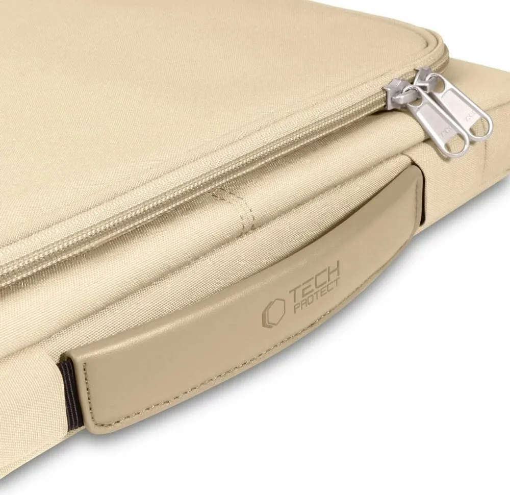 Mbështjellës laptopi Tech-Protect Basic Bag, 15-16 inç, Bezhë - 3
