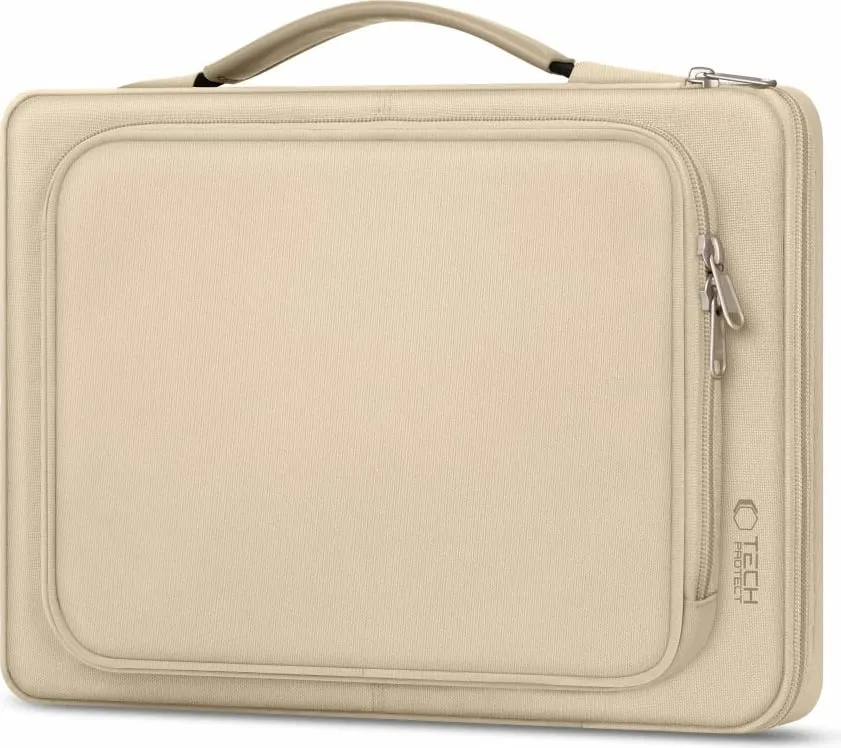 Mbështjellës laptopi Tech-Protect Basic Bag, 15-16 inç, Bezhë - 6