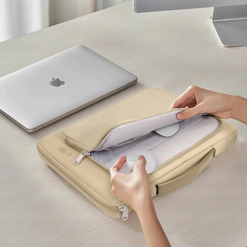 Mbështjellës laptopi Tech-Protect Basic Bag, 15-16 inç, Bezhë - 8