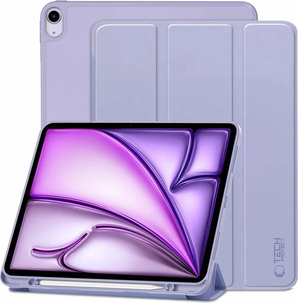 Mbështjellës Tech-Protect SC Pen për iPad Air 13" 2024, Violet - 1