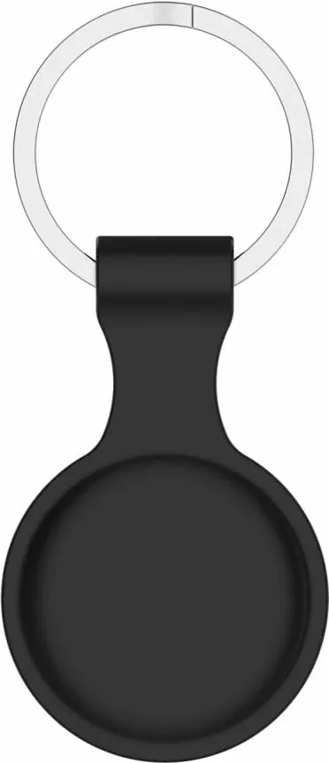 Mbështjellës Tech-Protect Icon për Apple AirTag, silikon, i zi - 2