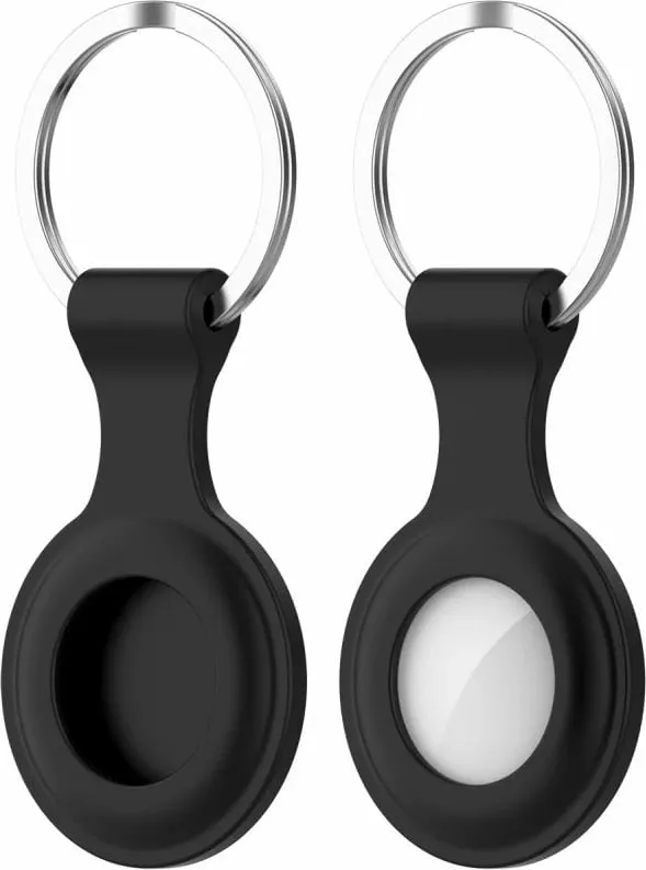 Mbështjellës Tech-Protect Icon për Apple AirTag, silikon, i zi - 3