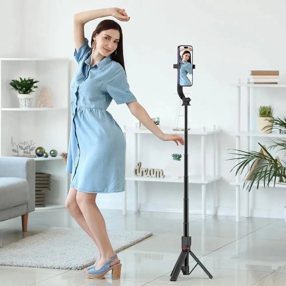 Selfie stick me tripod Tech-Protect L04S, Bluetooth, për smartphone, MagSafe, i zi - 5