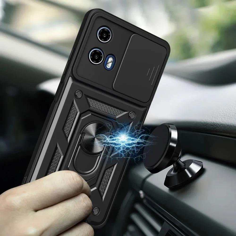 Mbështjellës Tech-Protect Camshield Pro për Motorola Moto G85 5G, i zi - 4