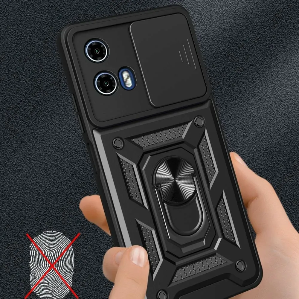 Mbështjellës Tech-Protect Camshield Pro për Motorola Moto G85 5G, i zi - 5