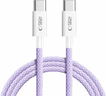 Kabllo USB-C Tech-Protect Ultraboost Lite 2m, 60W, Violet