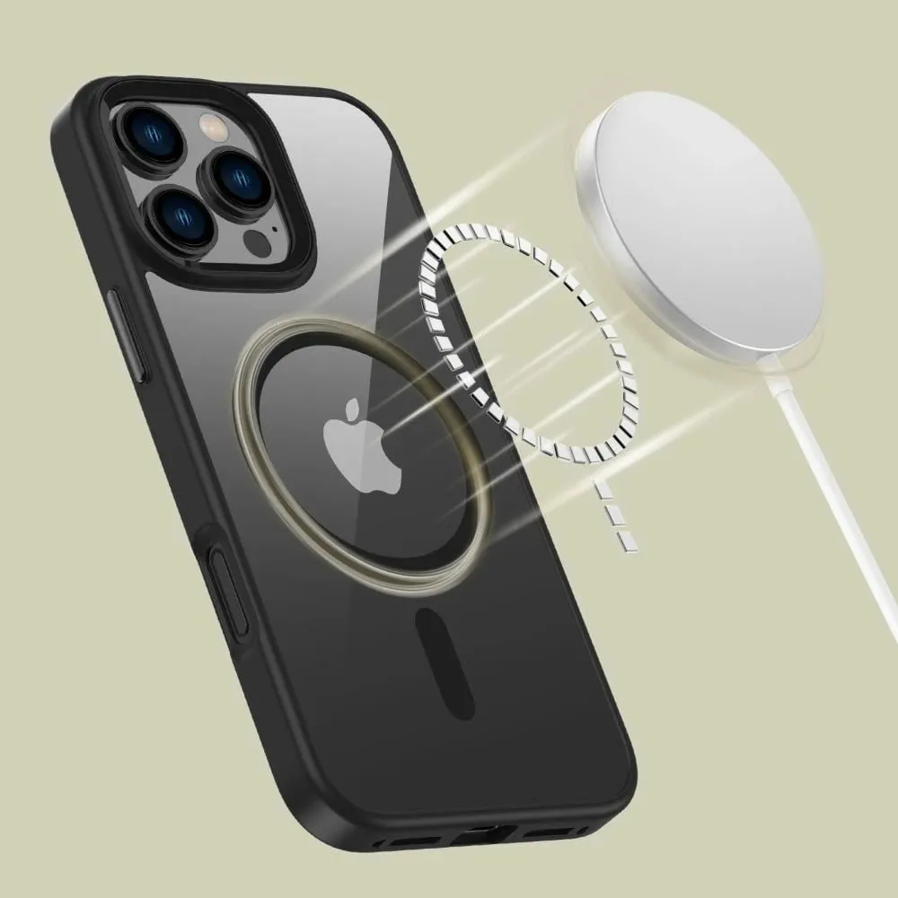 Mbështjellës Tech-Protect MagMat MagSafe për iPhone 16 Pro, Transparent - 4