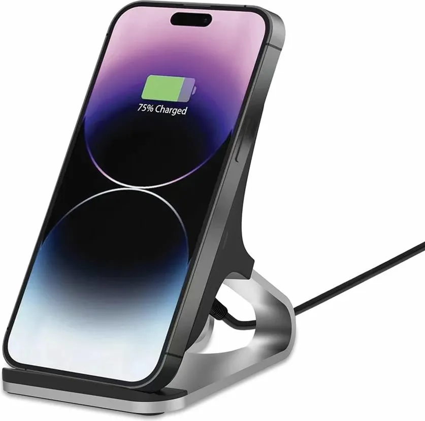 Karikues wireless Tech-Protect QI15W-S1, 15W, me qëndrim, i zi - 8