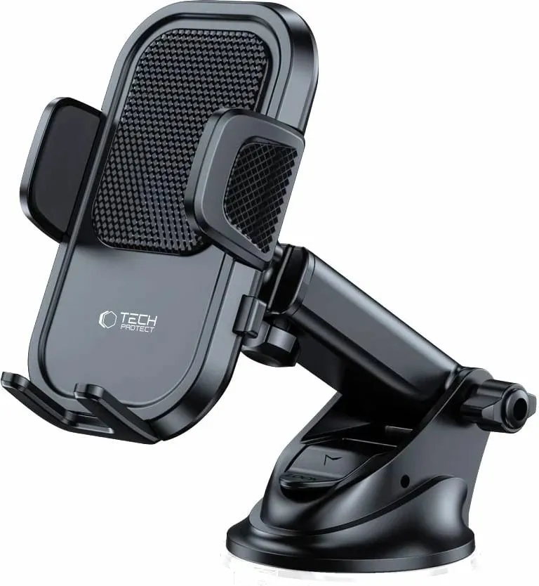 Mbajtës celulari Tech-Protect V6 për veturë, universal, i zi - 2