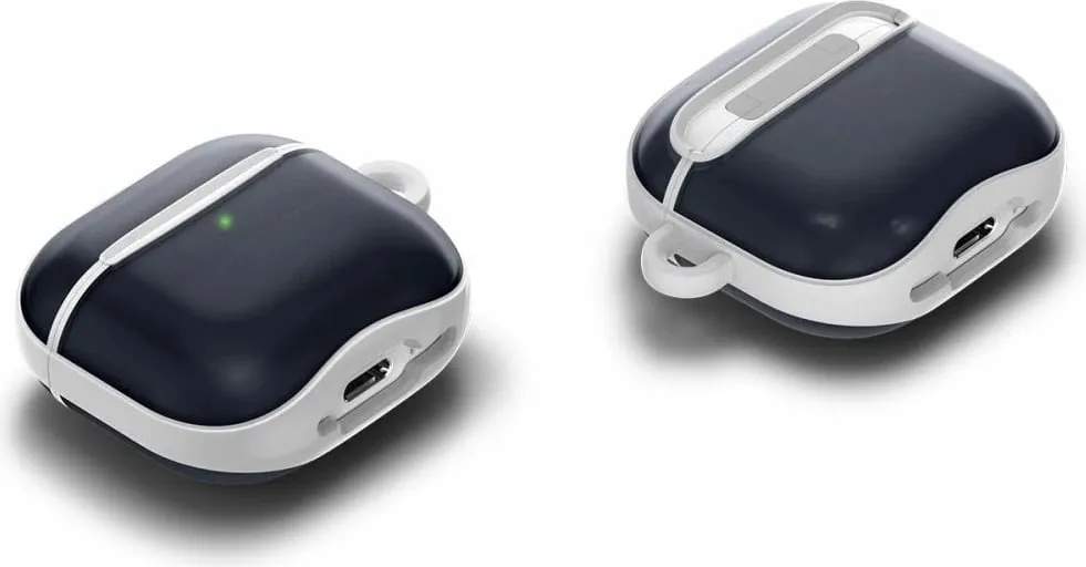 Mbulesë Spigen Classic C1 për AirPods 4, polikarbonat, ngjyrë grafit - 8