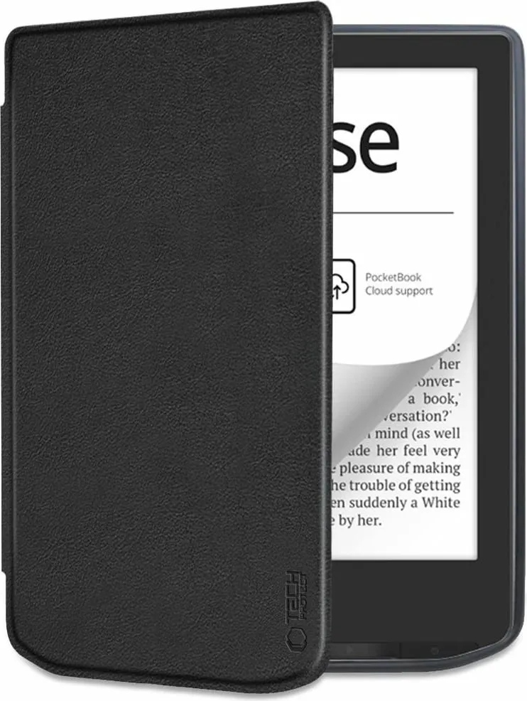 Mbështjellës Tech-Protect SmartCase për PocketBook Verse / Verse Pro, e zezë - 1