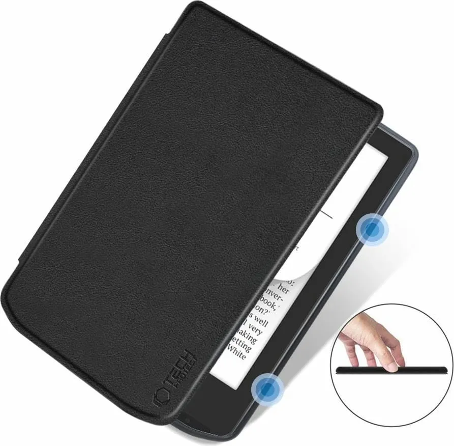 Mbështjellës Tech-Protect SmartCase për PocketBook Verse / Verse Pro, e zezë - 5
