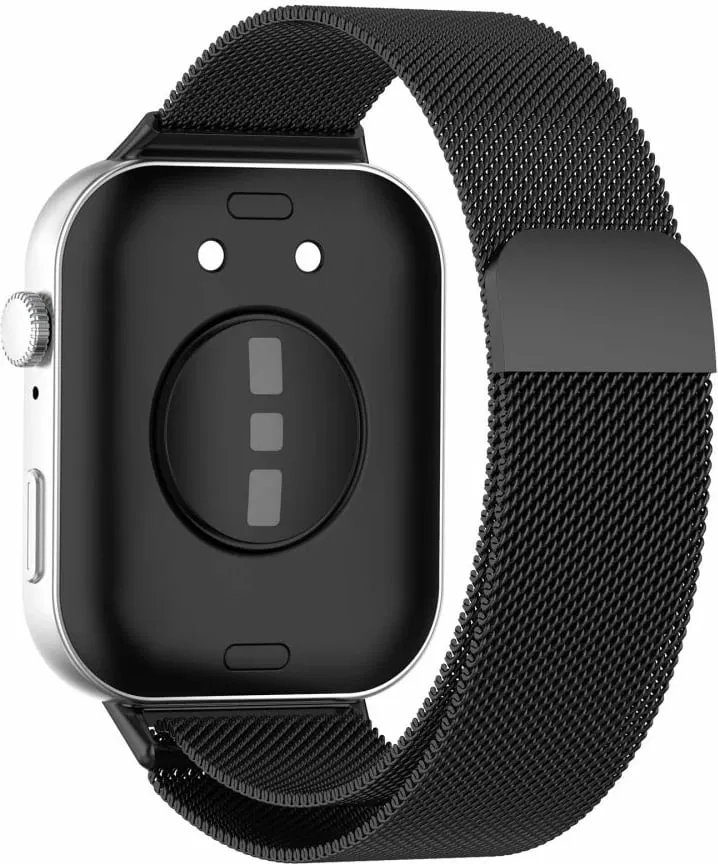 Rrip për smartwatch Tech-Protect MilaneseBand për Huawei Watch Fit 3, Inoks, Zi - 3