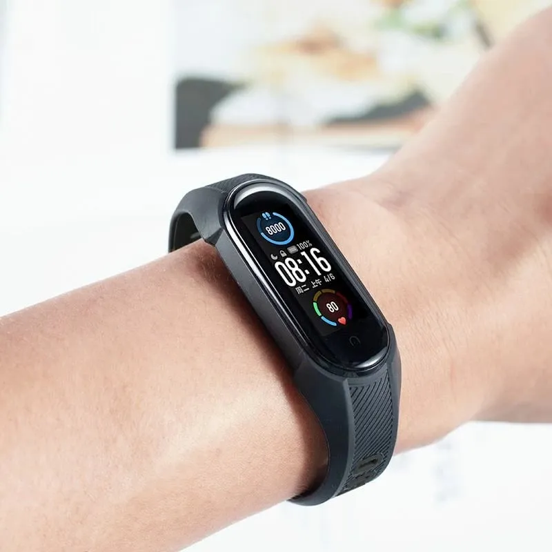 Rrip sportiv Tech-Protect Armor për Xiaomi Mi Band 5/6, i zi - 3