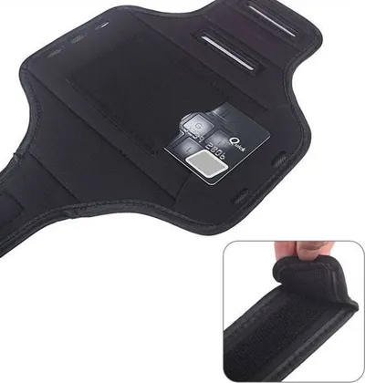 Armband sportiv për telefon Tech-Protect M2, universal, i zi - 3