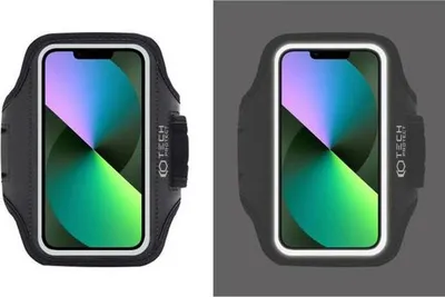 Armband sportiv për telefon Tech-Protect M2, universal, i zi - 4