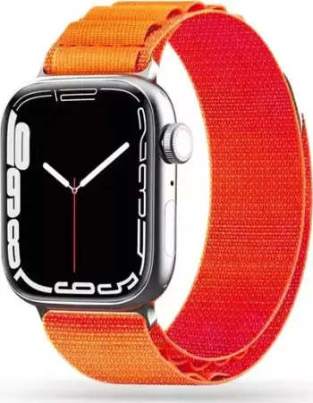Rrip najloni për Apple Watch Tech-Protect Nylon Pro, 42/44/45/49 mm, Portokalli