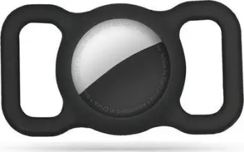 Mbështjellës Tech-Protect Smooth për Apple AirTag, silikon, i zi