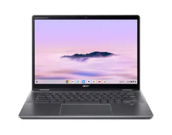 Laptop Acer Chromebook Plus Spin 514, Core 3 100U, 14", 8GB RAM, 256GB SSD, i hirtë