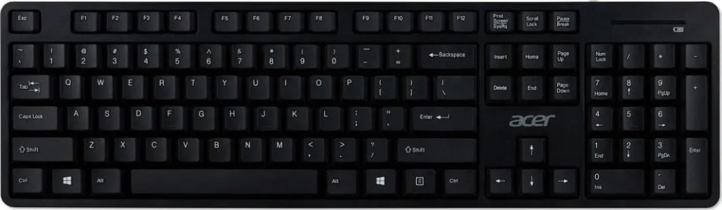 Tastierë dhe maus Acer Combo 100, të zeza - 1