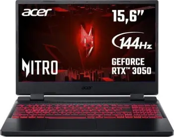 Laptop Acer Nitro 5 AN515-58-72EP, 15.6", Intel Core i7-12650H, 16GB RAM, 512GB SSD, Nvidia RTX 3050 4GB
