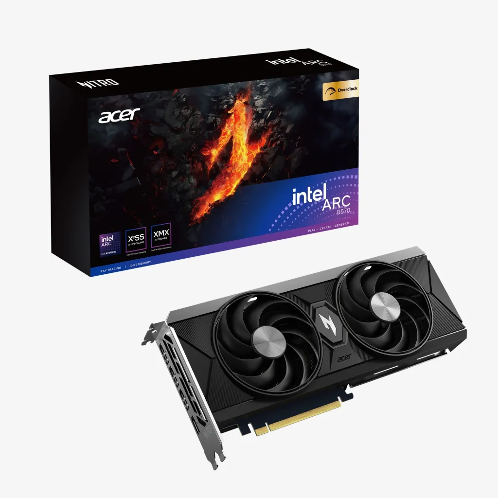 Kartelë grafike Acer B570 10GB ARC Nitro OC GDDR6 - 1