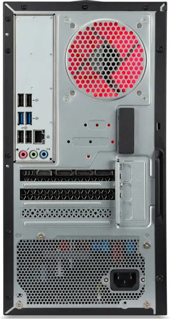 Kasë gaming Acer NITRO 50, i5-14400F, 16GB RAM, 512GB SSD, RTX4060 8GB, e zezë