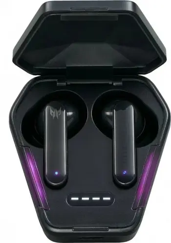 Kufje gaming Acer Predator Galea 330 wireless, Bluetooth 5.3, me ndriçim, të zeza