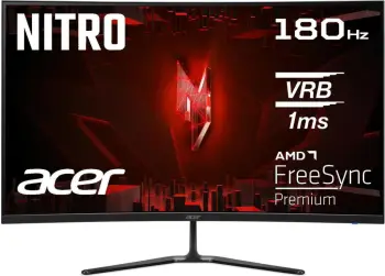 Monitor Acer Nitro ED320QRS3bmiipx, 31.5", Full HD, 1 ms, i zi