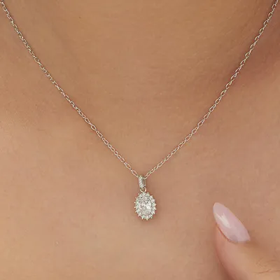 Varëse për qafore Brosway Fancy Infinite White FIW32, e argjendtë - 2