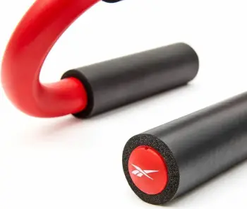 Doreza për Push-up Reebok, të zeza me të kuqe