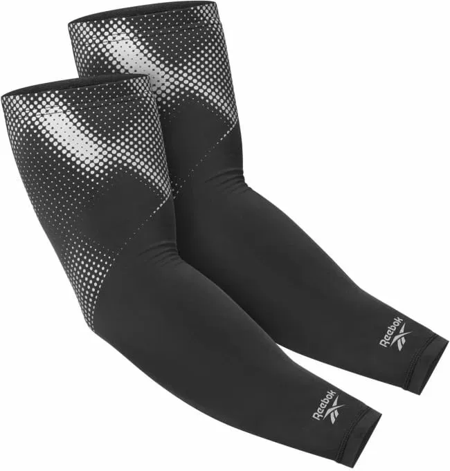 Mëngë kompresimi për stërvitje Reebok, të zeza - 1