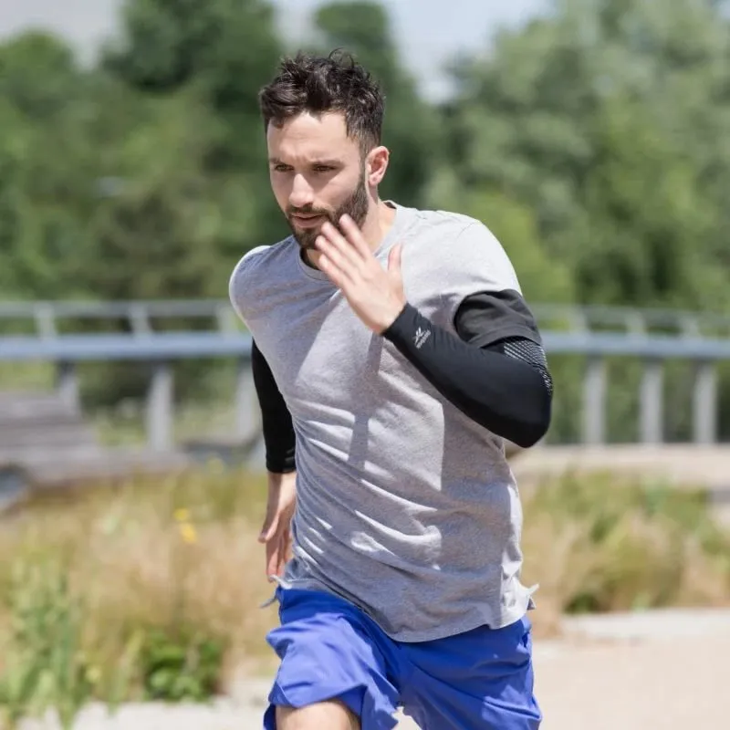 Mëngë kompresimi për stërvitje Reebok, të zeza - 5