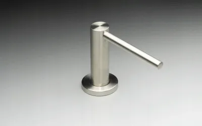 Dozator për lëng enësh Deante Aster, çelik inox, përfundim brushed steel, argjend - 5