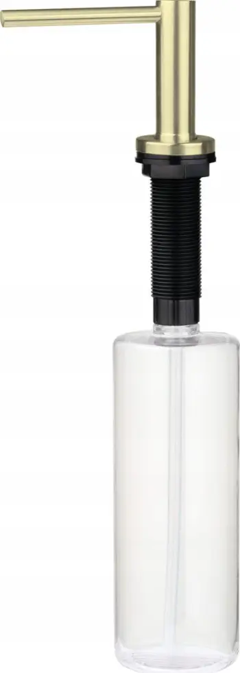 Dozator lëngu enësh Deante Aster, çelik inox, ari i furçuar