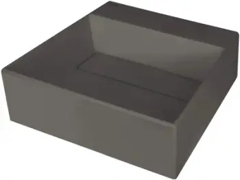 Lavabo banjoje Deante CQR TU4M, granit, mbi banak, anthracite metallic