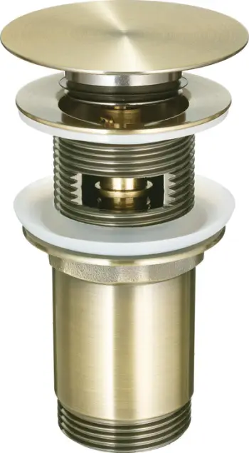 Tapë lavamani Deante Click Clack, universale, bronz