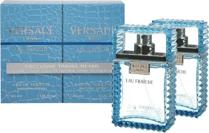 Set Duo Versace Man Eau Fraiche, 2 x 30 ml - 1