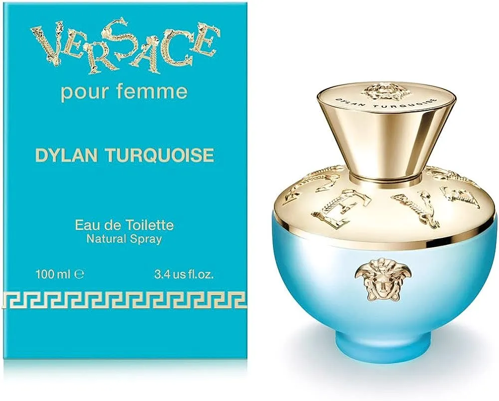 Eau De Toilette Versace Dylan Turquoise, 100 ml - 1