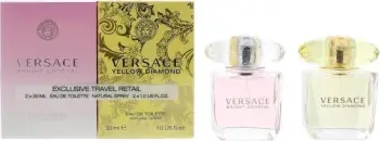 Set dhuratë Versace Mini, EDT Yellow Diamond, 30ml + EDT Bright Crystal, 30ml