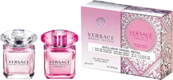 Set parfume për femra Versace Bright Crystal & Bright Crystal Absolu, 2x30ml